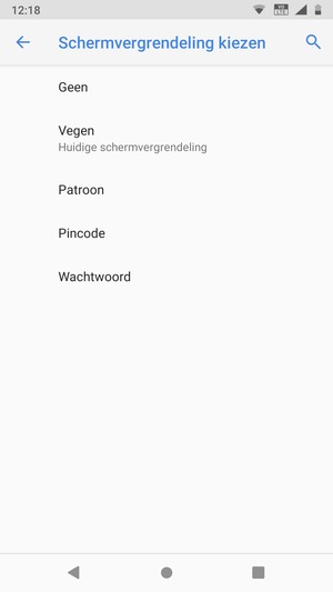 Selecteer Patroon
