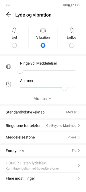 Vælg din foretrukne mulighed