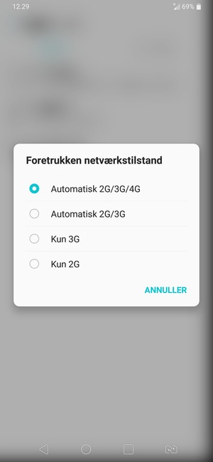Vælg din foretrukne mulighed