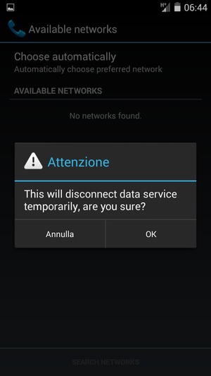 Seleziona OK