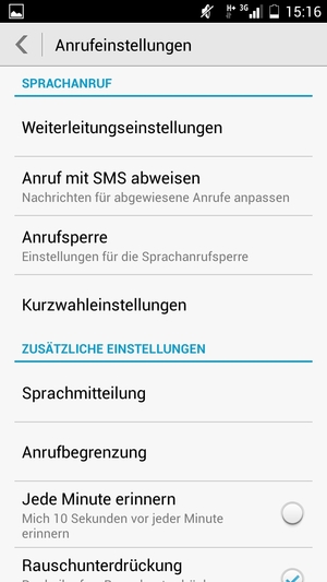 Wählen Sie Sprachmitteilung