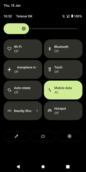 Select the Settings button
