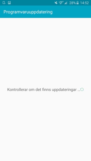Vänta på att sökningen avslutas