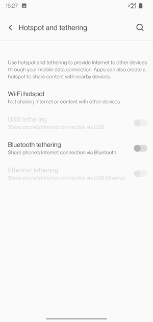 Select Wi-Fi hotspot