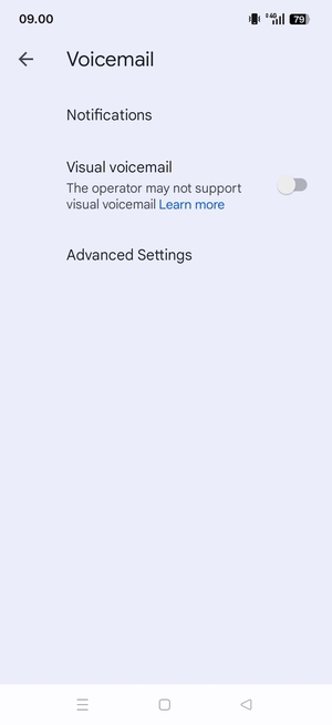 Select Advanced Settings