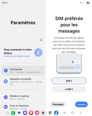Sélectionnez votre option préférée et sélectionnez Suivant