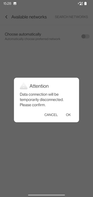 Select OK