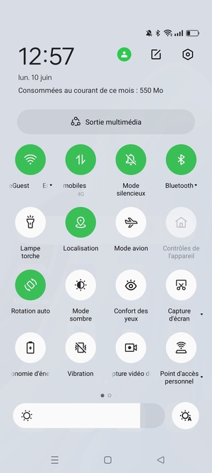 Désactiver le Wi-Fi et le Bluetooth