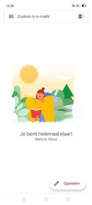 Uw Hotmail is klaar voor gebruik