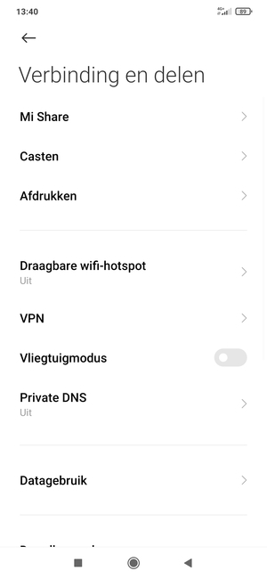 Selecteer Draagbare wifi-hotspot