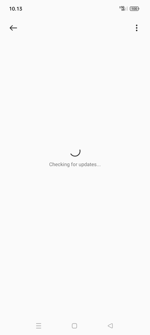 Wait for the search to finish