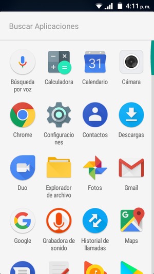 Seleccione Configuraciones