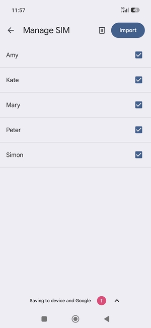 Select Import