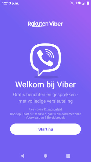 Uw app is klaar voor gebruik