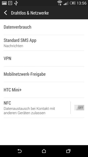 Wählen Sie Mobilnetzwerk-Freigabe