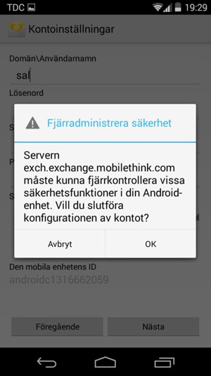 Välj OK