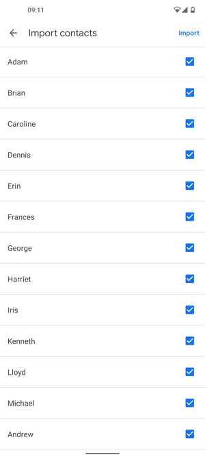 Select Import