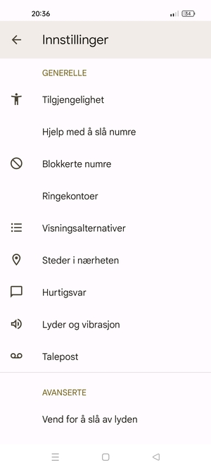 Bla til og velg Talepost