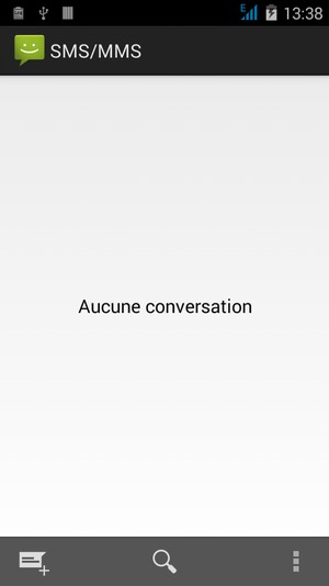 Sélectionnez le bouton du Menu