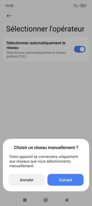 Sélectionnez Suivant