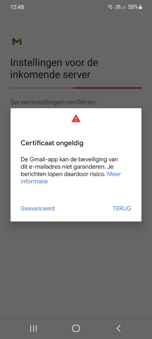 Selecteer Geavanceerd