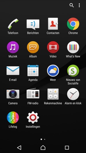 Selecteer Instellingen