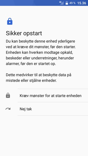 Vælg din foretrukne mulighed