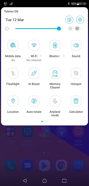 Turn off Wi-Fi and Bluetooth