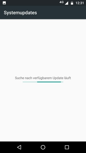 Warten Sie, bis die Suche abgeschlossen ist