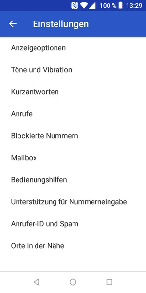 Wählen Sie Mailbox