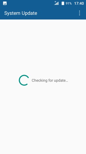 Wait for the search to finish