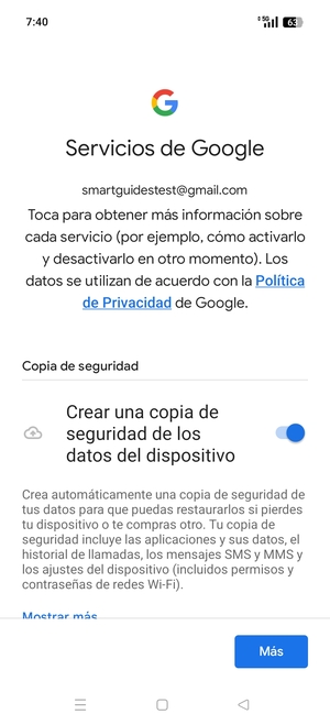 Seleccione Más