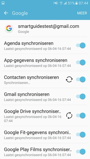 Uw contactpersonen van Google worden nu gesynchroniseerd met uw Galaxy