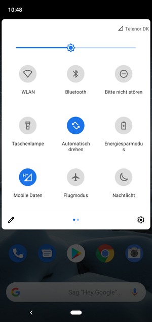 Schalten Sie Energiesparmodus ein