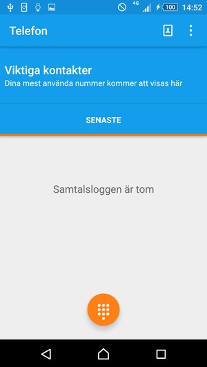 Välj Knappsats