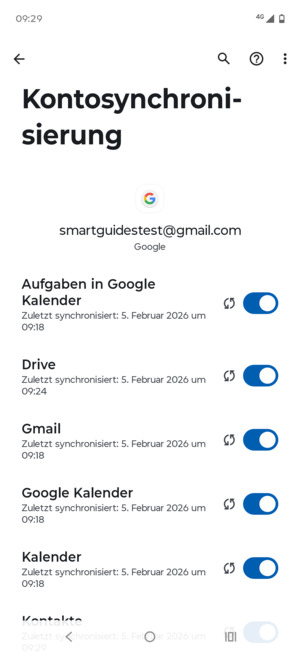 Wählen Sie die Menü-Taste