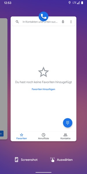 Apps nach oben streifen, um sie zu schliessen
