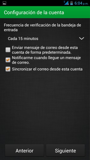 Seleccione Siguiente