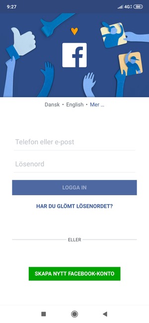 Din app är redo att användas