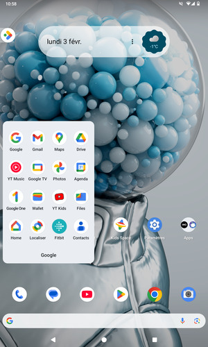 Sélectionnez Gmail