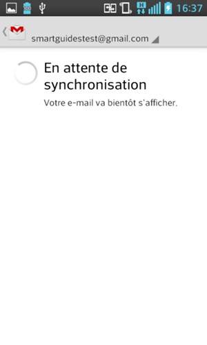 Votre Gmail est prêt à l'emploi