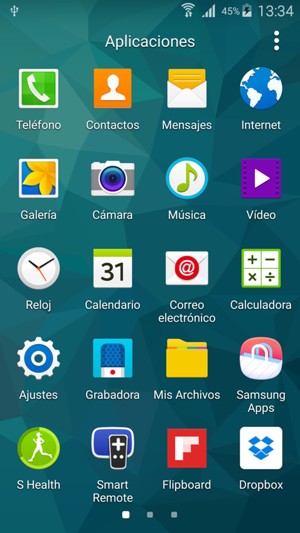 Seleccione Ajustes