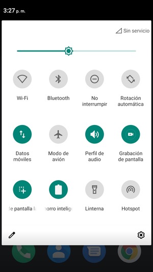 Seleccione el botón Ajustes