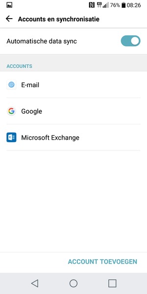 Selecteer Google