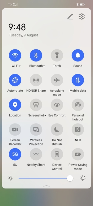 Turn off Wi-Fi and Bluetooth