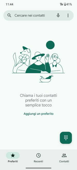 Seleziona Tastiera