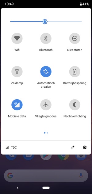 Schakel Batterijbesparing in
