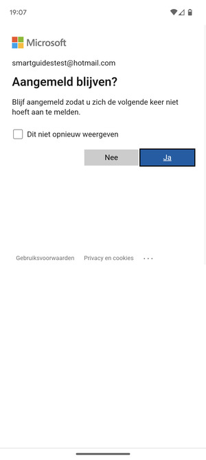 Selecteer uw voorkeursoptie