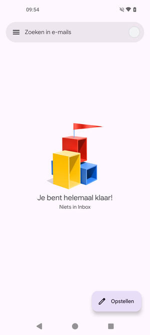 Uw account is klaar voor gebruik