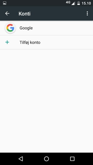 Vælg Google